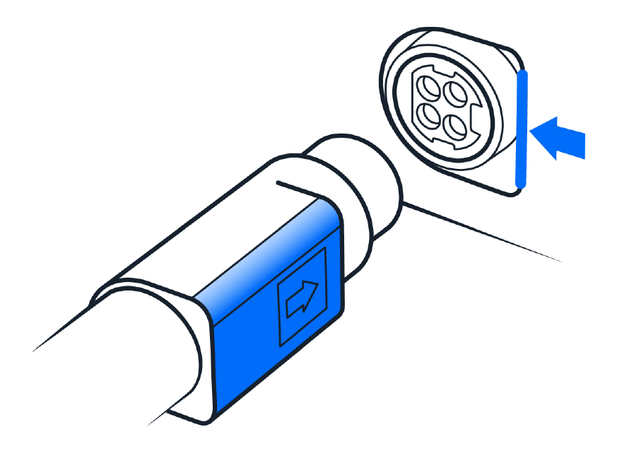 DIN power connector
